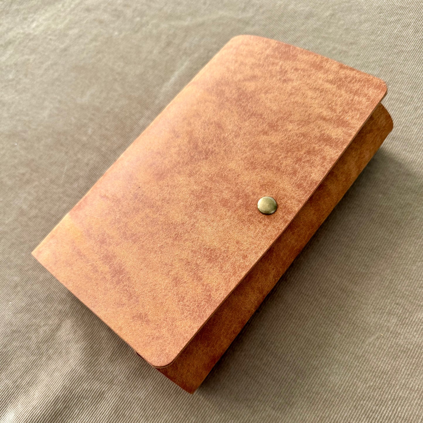 Large (A5) Trifold Leather Journal Cover