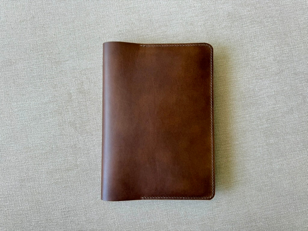 Large (A5) Stitched Leather Journal Cover