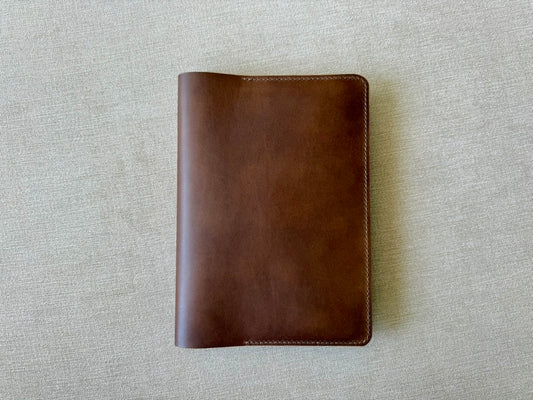 Large (A5) Stitched Leather Journal Cover