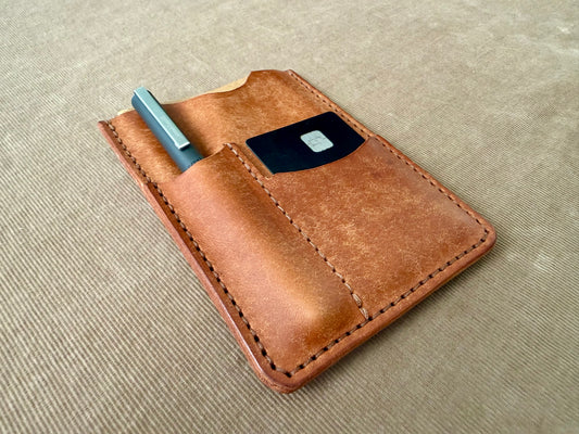 Pocket Leather Notebook Sleeve