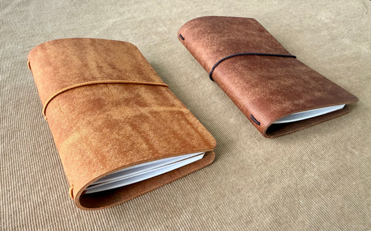 Pocket Leather Journal Cover