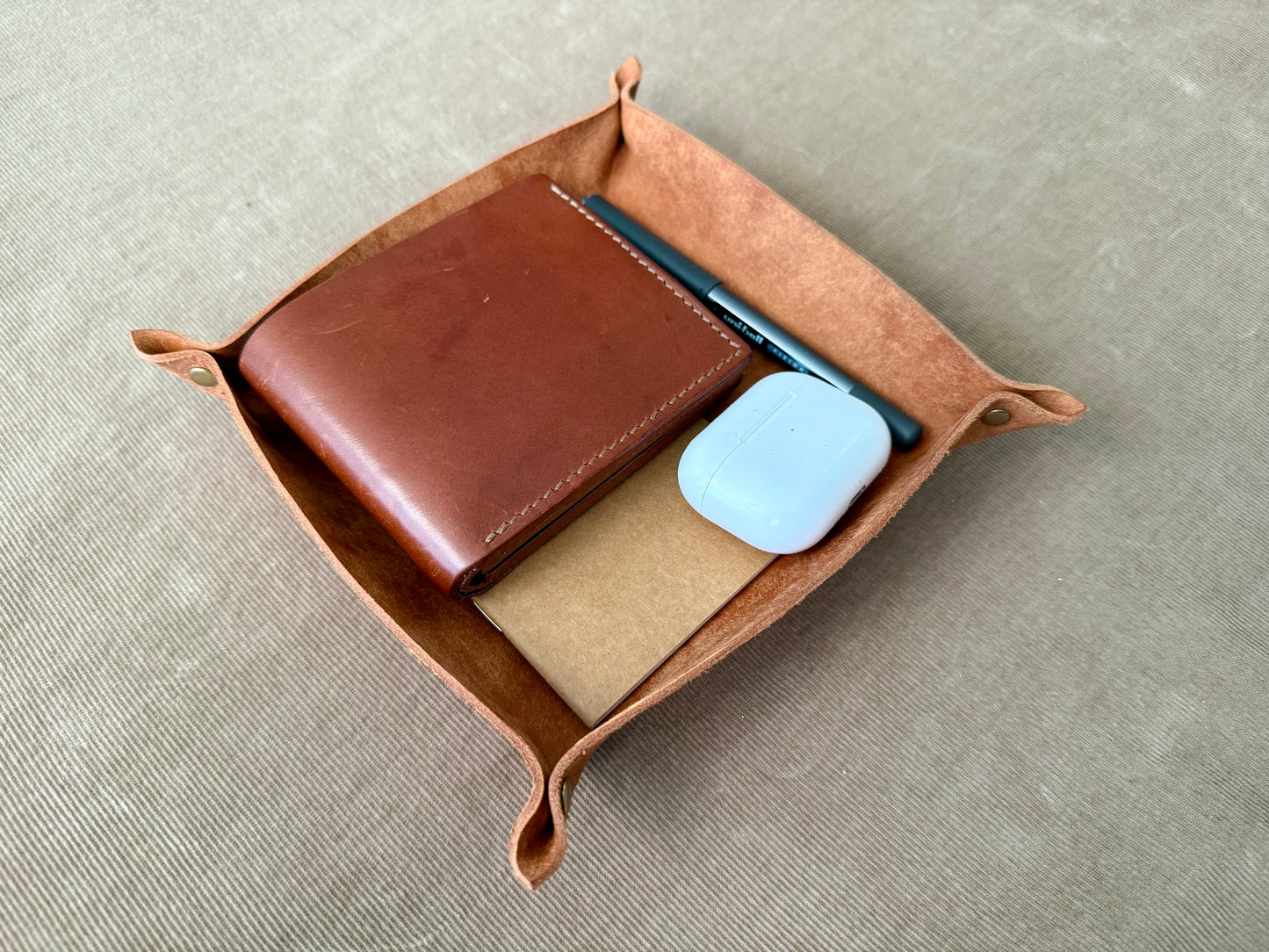 Leather Desk Tray