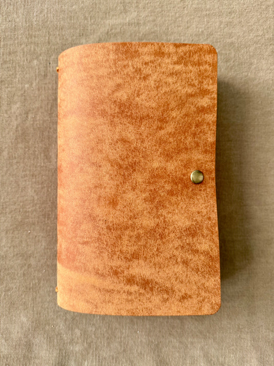 Large (A5) Trifold Leather Journal Cover