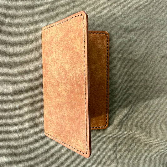 Pocket Stitched Leather Journal Cover